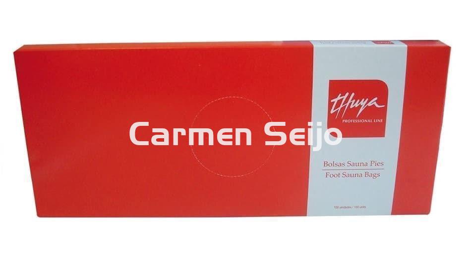 Thuya Bolsas Sauna Desechables para Pies Tratamiento Parafina Pack 100 Uds - Imagen 1