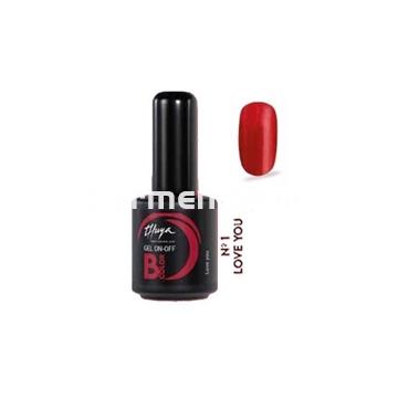 Thuya Esmalte Permanente Gel On-Off B.Color Nº 1 Love You - Imagen 1