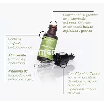 Transparent Clinic Concentrado Regulador Control Oil - Imagen 2