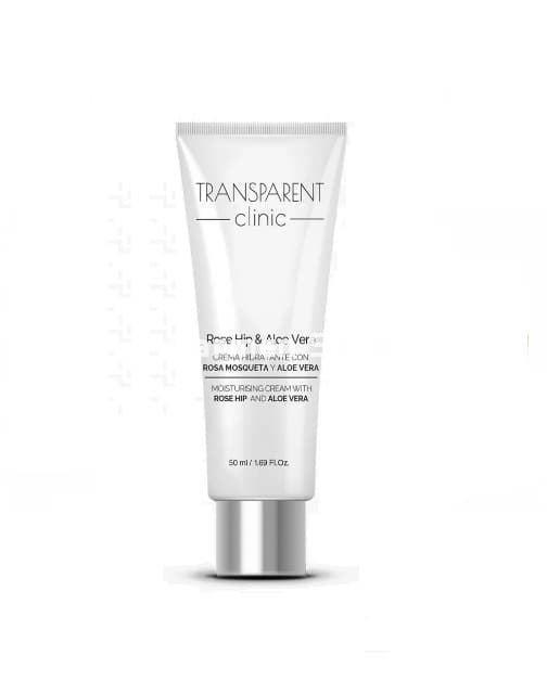 Transparent Clinic Crema Rose Hip & Aloe Vera - Imagen 1