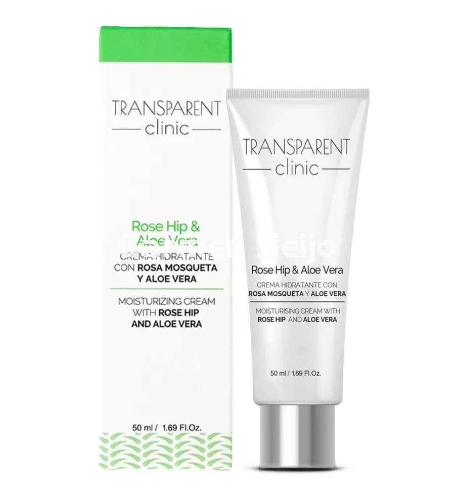 Transparent Clinic Crema Rose Hip & Aloe Vera - Imagen 1