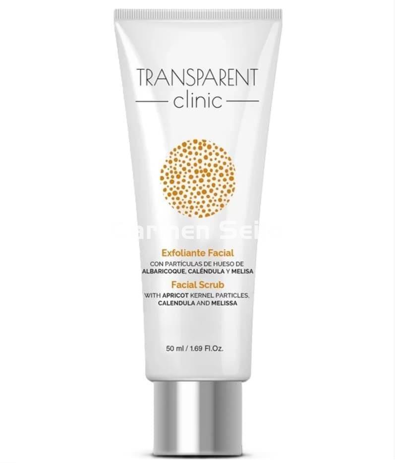 Transparent Clinic  Exfoliante Facial con Hueso de Albaricoque - Imagen 1