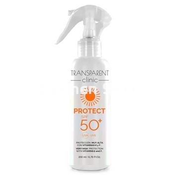 Transparent Clinic Protector Solar Corporal en Spray SPF 50+ - Imagen 1