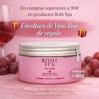 Tu Compra Bohí Spa Tiene Regalo 🎁 Envoltura Vino Rojo