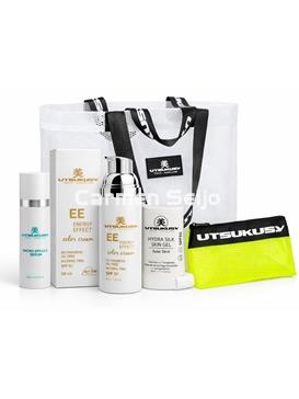 Utsukusy Pack Sunskin Facial Color EE Cream SPF 50 - Imagen 1