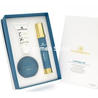 Utsukusy Set C-Retinal Antiedad Crema, Sérum y Crema Limpiadora Bijin - Imagen 1