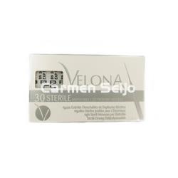 Velona Aguja Desechable Depilación Eléctrica de Acero F3 - Imagen 1